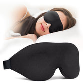 NEWVANGA máscara dormir contorno 3D naríz bloquea la luz para dormir mejor