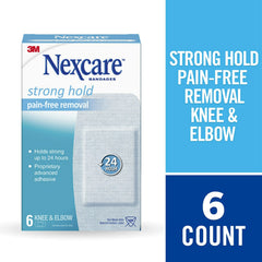 Nexcare curitas con retirada sin dolor para piel sensible.