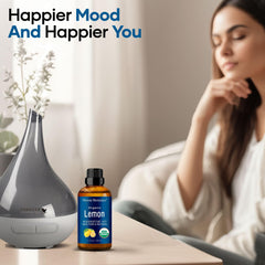 Nexon Botanics Lemon Oil candle pairing creates a bright, inviting atmosphere.