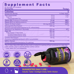 Nextdia Saffron Softgel close-up highlighting mood balance potential