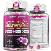 Nextdia women's multivitamin 50+ bottle front for daily bone and energy support.