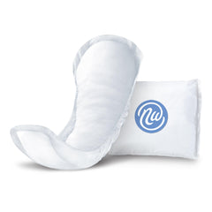 Nexwear pads for women in packaging showing skin safe design for daily protection
