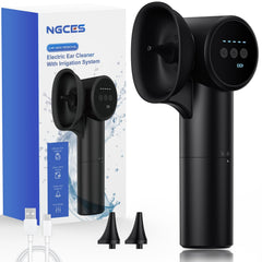 NGCES ear wax removal with five pressure settings delivers customizable cleaning.