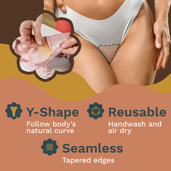 Nia Vertue camel toe concealer worn under gym leggings for confident movement.