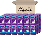 Nileeva Care Maxi pads with wings feature an ultra-soft top sheet for daily comfort.