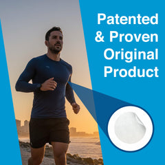 NipEaze anti-chafe nipple covers resist sweat during athletic activity.