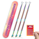 Rascador Nitaru para boletos en metal con rasgado preciso.