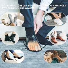 Niupiour coberturas de gel para dedo grande, protección suave