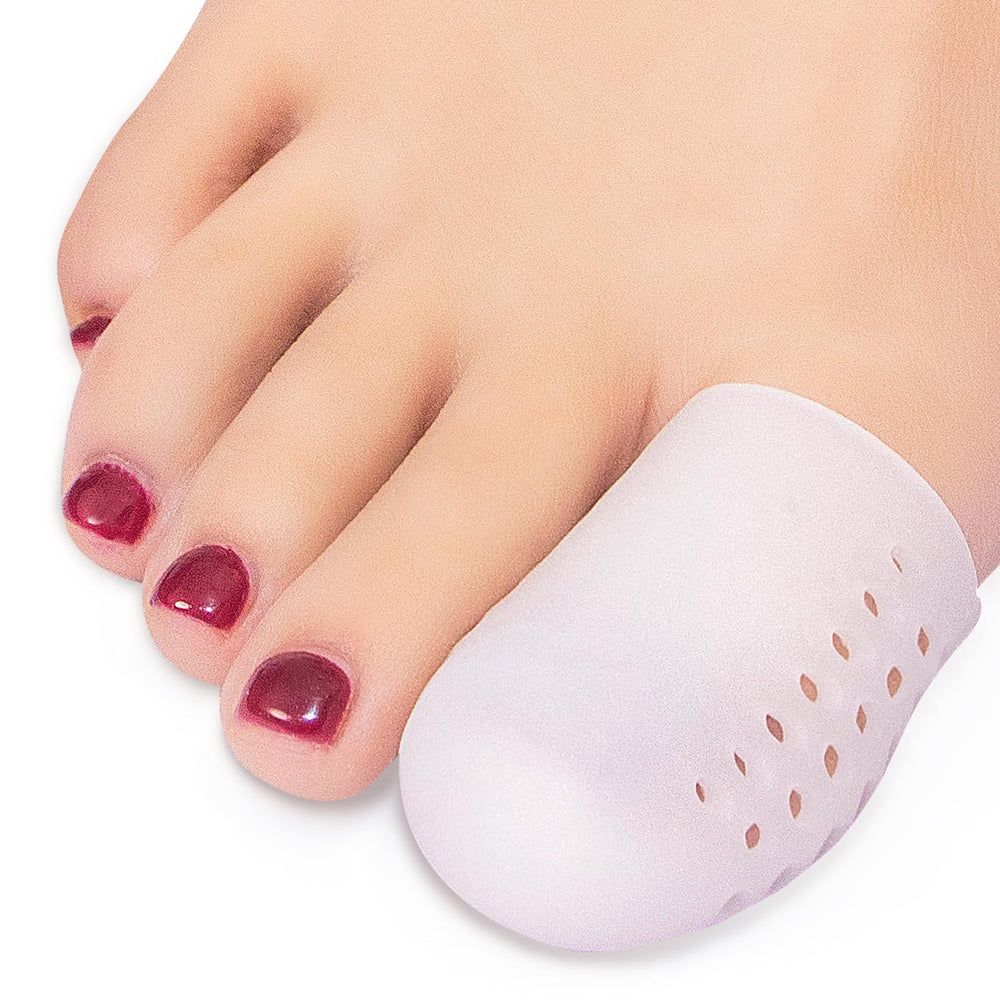 Niupiour protectores de gel para dedo gordo, 14 piezas, alivio suave para la piel