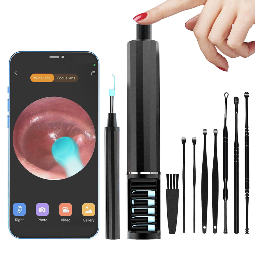 NIUQICT ear wax camera 1080p view for clear canal inspection