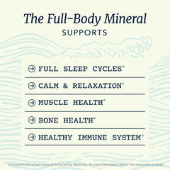 Nobi Magnesium Glycinate capsules closeup emphasizes easy two-capsule serving.