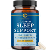 Nobi Nutrition Complete Sleep Support bottle showing 60-count packaging for nightly use