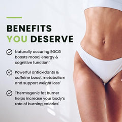 Nobi Nutrition Green Tea pills capsules in hand for on-the-go use.