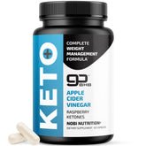 Nobi Nutrition Keto Pills bottle with ACV The Mother for metabolism-friendly support