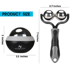 Nobility Massage Ball Roller removable ball enables targeted foot massage.