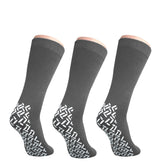 Nobles calcetines-zapatilla-bariátricos-xxxl, frente: mayor seguridad al caminar gracias a la suela antideslizante.