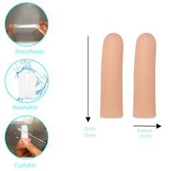 Nobrand finger caps provide instant relief from irritation during work