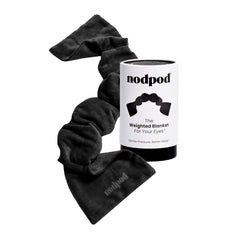 Nodpod gentle pressure sleep mask in black onyx for restful nights