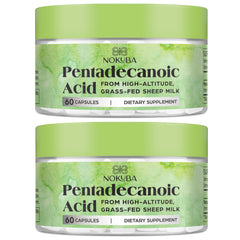 Nokuba Pentadecanoic Acid 300mg capsules for daily wellness.