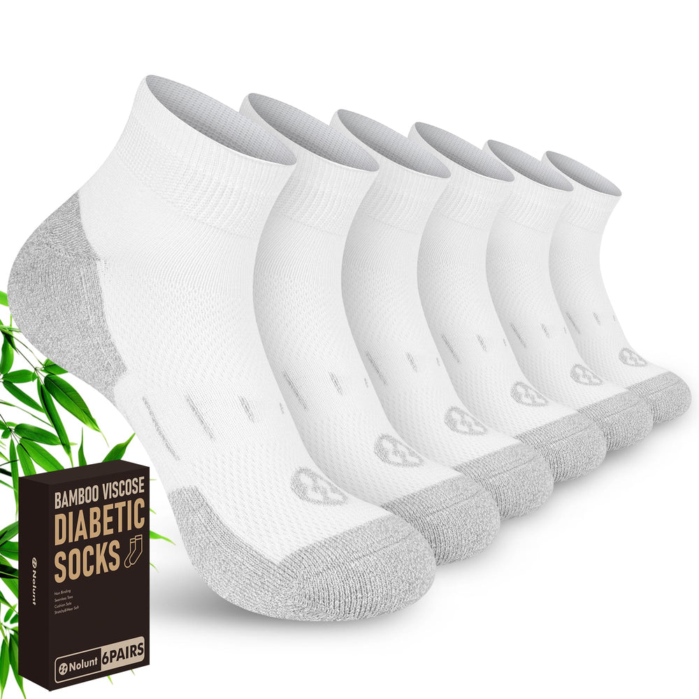 NOLUNT Nonlut diabetic socks for men with moisture-wicking fabric for comfort