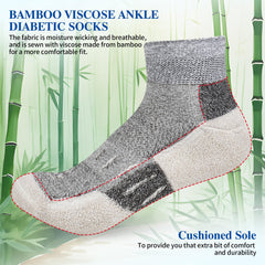 Nolunt diabetic socks non-binding design promotes comfortable circulation without leaving marks.