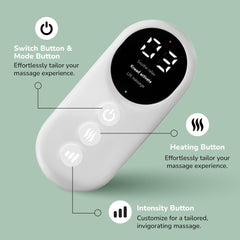 Nooro 3-in-1 Leg Massager suited for home use with easy routine setup