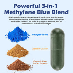 Nootlyn Methylene Blue bottle label showing 15 mg dose.