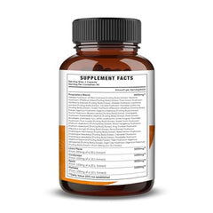 Nootrilabs Naturals Mushroom Complex label emphasizing USA-made quality and premium formulation
