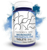 Nootropics Depot Pregnenolone bottle front for daily use and brand credibility.