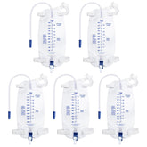 NorBeng catheter bag 5-pack for men legs with secure fit for daily activity