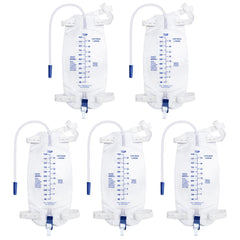 NorBeng catheter bag 5-pack for men legs with secure fit for daily activity