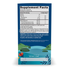 Nordic Naturals Arctic Cod Liver Oil Lemon soft gels closeup emphasizes lemon flavor and easy swallowing