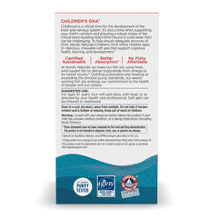 Close-up of Nordic Naturals DHA strawberry chews emphasizes better absorption for kids