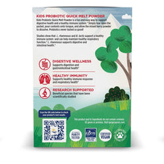 Nordic Naturals Kids Probiotic Quick Melt provides 3 billion CFU per packet.