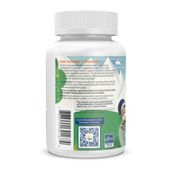 Nordic Naturals Kids Vitamin C Gummies close-up, bright tangy color and chewy texture for daily routine.