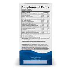 Nordic Naturals Multi Minerals capsules close-up—easy-to-swallow daily minerals.