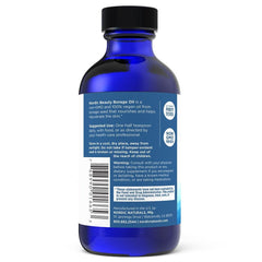 Nordic Naturals Nordic Beauty Borage Oil label closeup non-GMO vegan