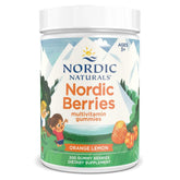 Nordic Naturals Nordic Berries citrus bottle for kids' daily nutrition