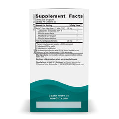 Capsules highlight four strains and 12 billion cultures for gut support.