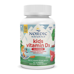 Nordic Naturals Vitamin D3 Gummies Kids bottle for easy daily D3 intake