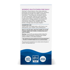 Nordic Naturals Women’s Multivitamin label highlights purity and third-party testing