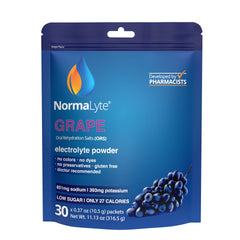 NormaLyte Grape packets for convenient on-the-go hydration.