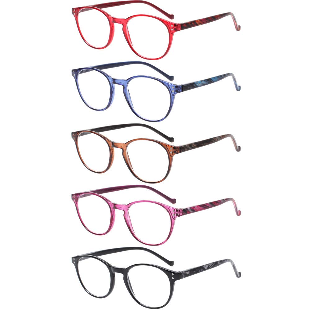 NORPERWIS reading glasses sideview with spring hinges for all-day comfort.