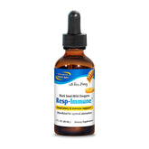 Resp-Immune bottle label by North American Herb and Spice highlighting respiratory support.