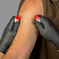 Acceso venoso distal facilitado por la acción rodante de BOA de North American Rescue.