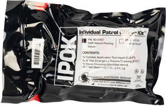 North American Rescue IPOK kit contents organized for quick access.
