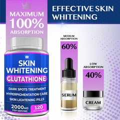 Northern Crown Glutathione pills label showcasing vegan and cruelty-free formula