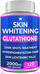 Northern Crown Glutathione whitening pills bottle for daily skin brightening routine