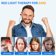 Three ear-cover sets included for customizable fit on the 2-in-1 device.