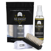No Sweat Premium Hat Cleaner bottle showing easy spray action for quick hat refreshes